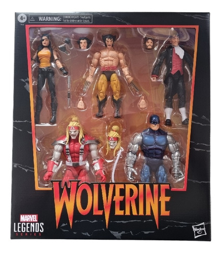 Marvel Legends Figura Set Wolverine Vs. Villains 5 Pack