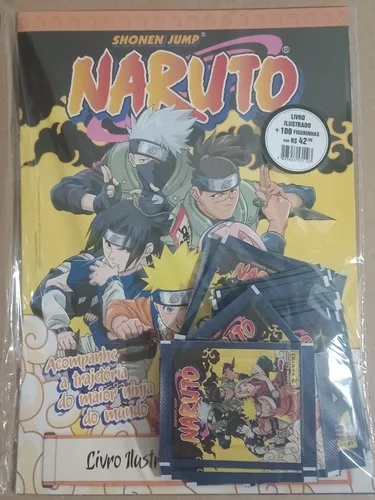 Editora Panini lança álbum oficial do Naruto Clássico; confira