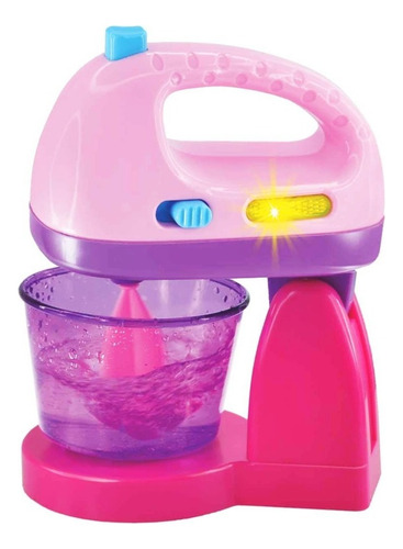 Brinquedo Batedeira Infantil Funciona De Verdade Com Luz