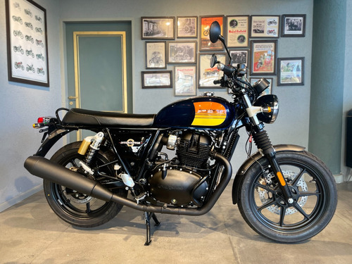 Royal Enfield Interceptor650 0km Barcelona Blue 2023