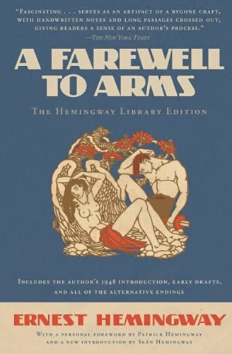 Book : A Farewell To Arms The Hemingway Library Edition -..