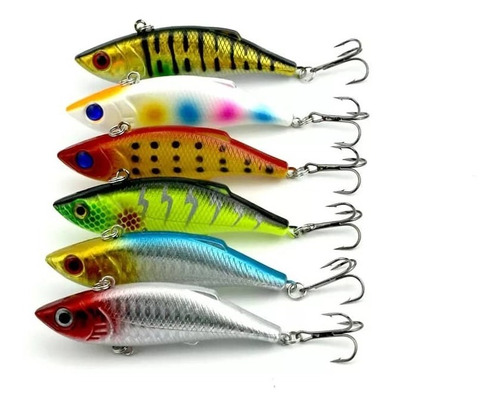 Pack X 14 Señuelo De Pesca Tipo Rapala