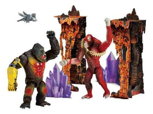 Godzilla X Kong: Kong Vs Skar King Set 2 Figuras New Empire