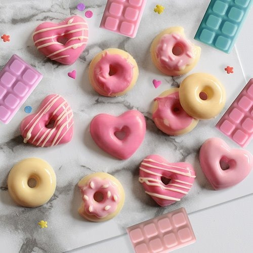 Imagen 2 de 7 de Set De 2 Moldes Placas Donitas Y Chocolatines Parpen