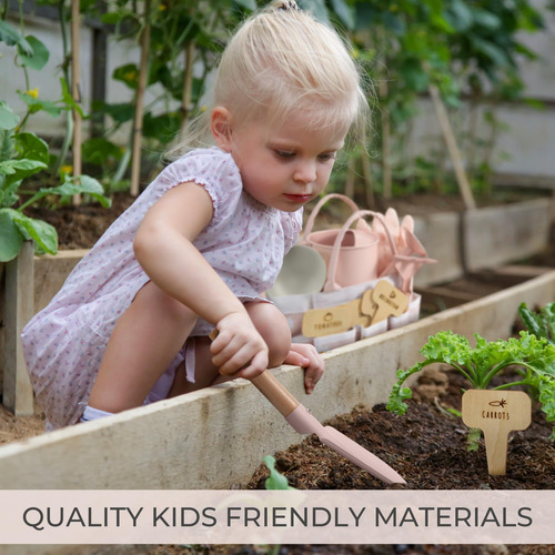 Juego De Jardinería Zicoto Para Niños Herramientas Seguras