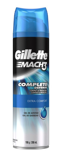 Gel Afeitar Gillette Mach3 Complete Defense Extra 198g