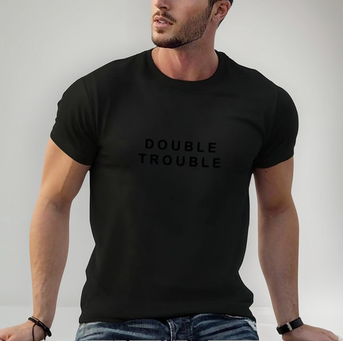 Playera Double Trouble (julie And Flynn's Band) Tops De Ve