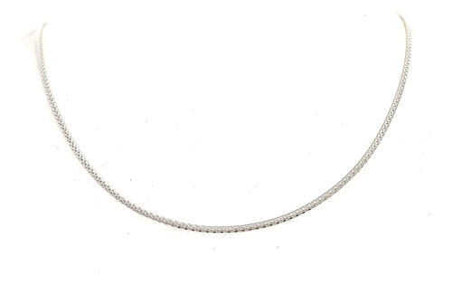 Cadena Cordón Espuma 45cm Plata Fina 925