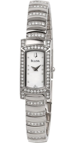 Reloj Bulova Mujer Clasico Cristales 96t13