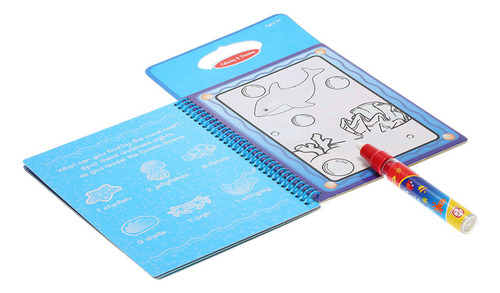 Libro De Dibujo Acuático: Garabateado Con Bolígrafo, Sin Ti