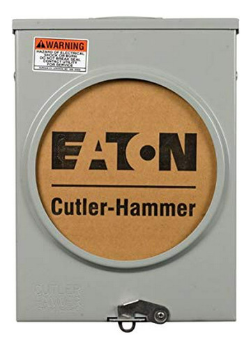 Cutler Hammer Meter Socket 100 Amp Top Feed, Sin Anillo, No 