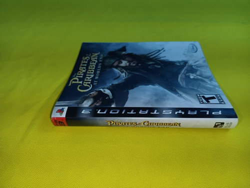 Portada Original Pirates Of The Caribbean At Worlds End Ps3 (Usado)