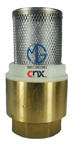 Cnx Vapir16 Valvula Check Pichancha Pie 25mm(1) Rejilla Inox