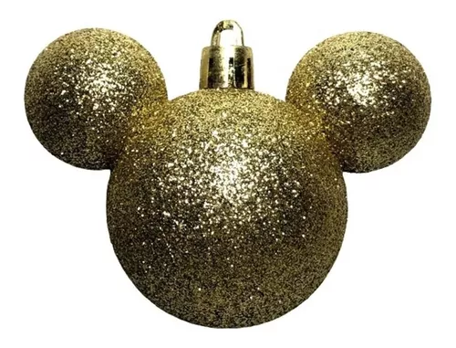 Kit 03 Enfeites Árvore De Natal Mickey Mouse Original Disney
