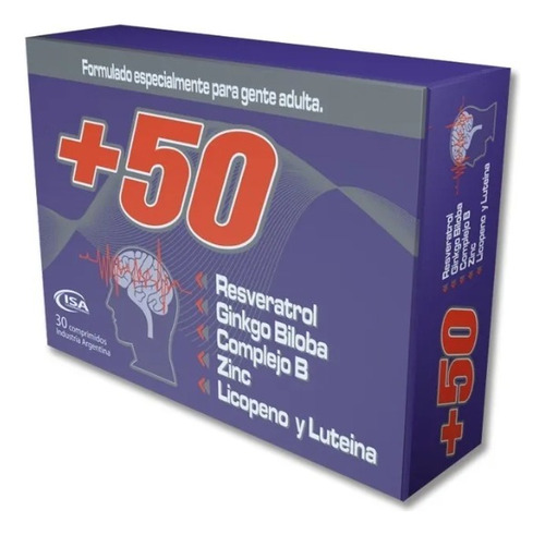 +50 Resveratrol 30 Comprimidos