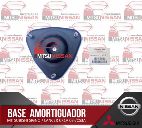 Imagen 1 de 3 de Base De Amortiguador Mitsubishi Signo/lancer