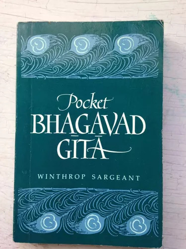 Bhagavad Gita (pocket) Winthrop Sargeant