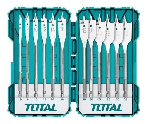 Conjunto de brocas com espátula de 12 peças