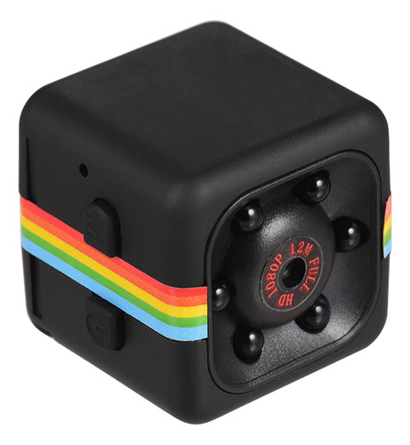 Cámara Mini Cube 1080p Video 120° Ángulo Amplio 32gb Memoria