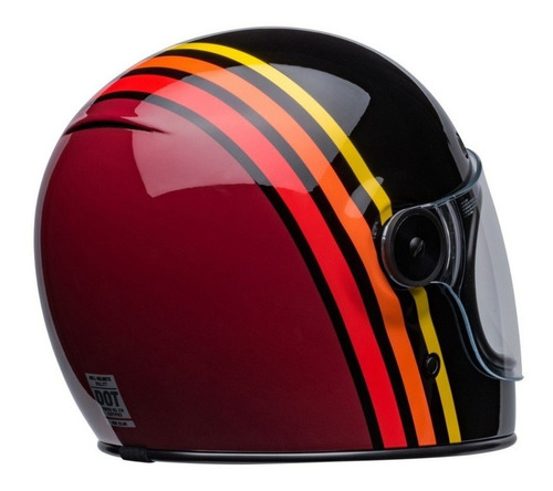 Imagen 5 de 7 de Casco Bell Bullitt Reverb Black / Red