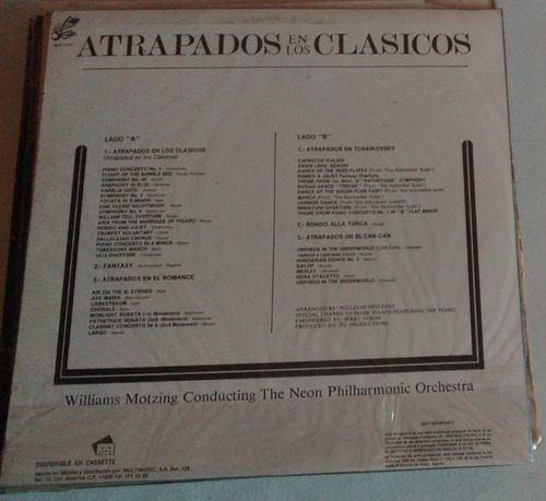Atrapados En Los Clasicos Lp (Usado)