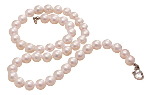 Collar De Perlas Cultivadas Con Gancho Fantasía Perlas 45cm