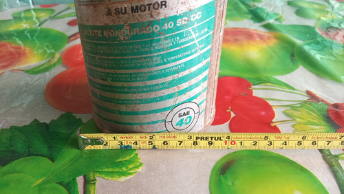 Lata Vacía Antigua Marca Brio Aceite Pemex Colección (Usado)