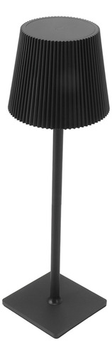 Lámpara De Mesa Inalámbrica, Pantalla Plisada, Led Recargabl
