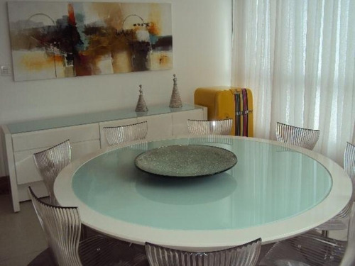 Imagem 4 de 17 de Guarujá Pitangueiras - Frente Total Mar - Reformado/decorado - 2 Vagas Demarcadas !!! - Ap0527 - 34707383