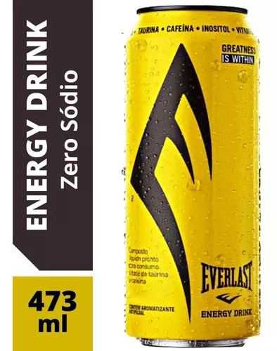Bebida Energético Everlast 473ml Zero Sódio