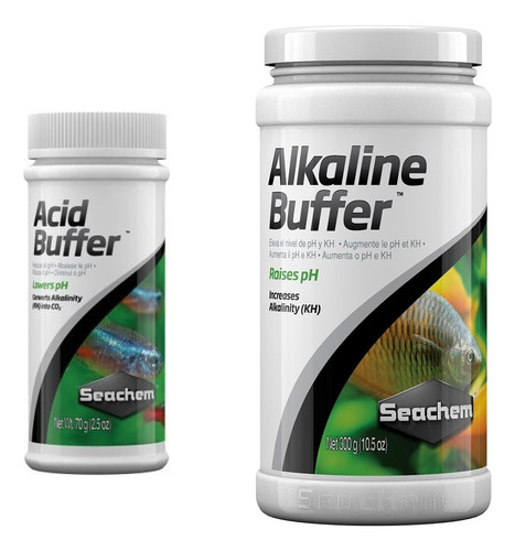 Kit Acid Buffer 70g + Alkaline Buffer 300g
