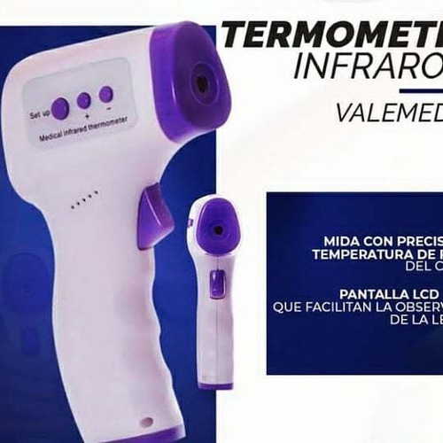 Imagen 1 de 1 de Medidor Digital T-e-r-m-o-m-e-t-r-o Infrarrojo