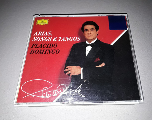 Plácido Domingo*  Arias, Songs & Tangos* 2 Cds*  Nuevo*