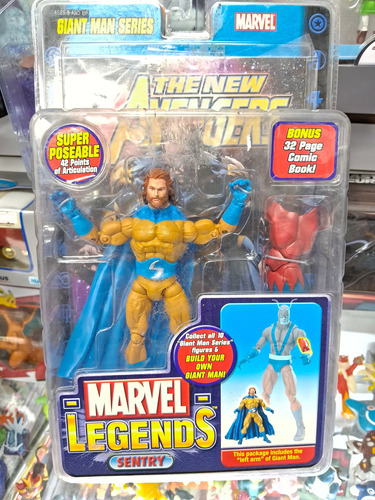 Sentry Marvel Legends Incluye Pieza Baf