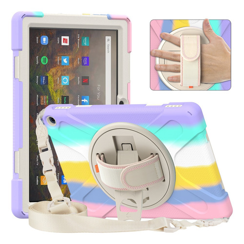 Funda For Tablet Amazon Fire Hd 10 2021 Kftrwi 10.1 Color