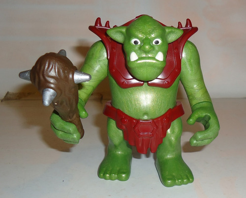 Muñeco Figura Ogro Troll Playmobil Geobra Made In Germany Verde (Usado)