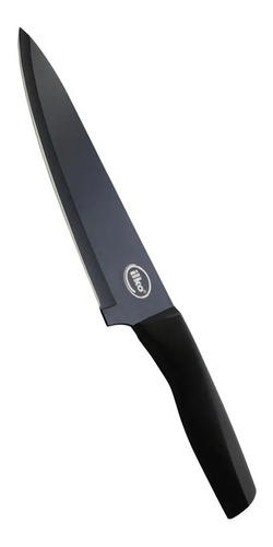 Cuchillo Chef Acero Inoxidable Con Funda 20.05cm Negro