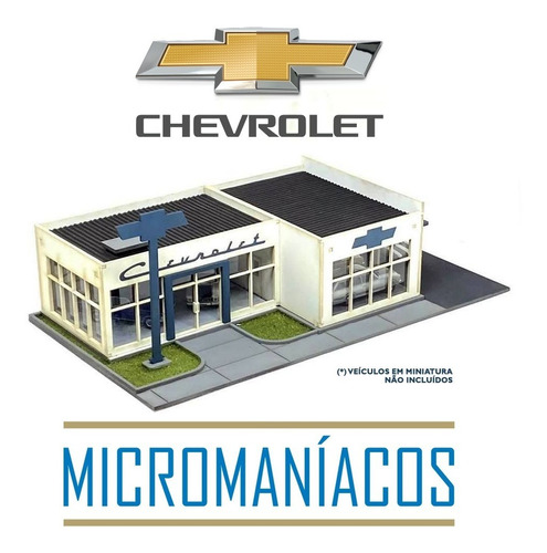 Imagem 1 de 5 de Diorama Concessionária Chevrolet Br Classics - Frete Grátis