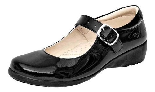 Calzado Casual Dogi 9004 Color Negro Mujer Tx1