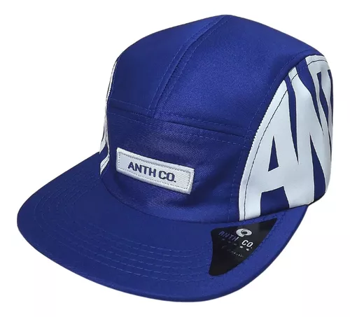 Boné Masculino Five Panel Aba Reta Modelo Aberto Strapback Fitao