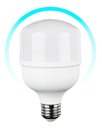 Foco Icon Led Opalino Tipo Bulbo T 40w Luz Fría Ilumina 300w