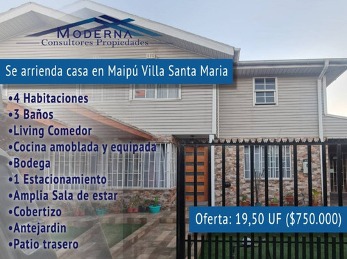 Lafquen 100# , Comuna De Maipú, Villa Samta María