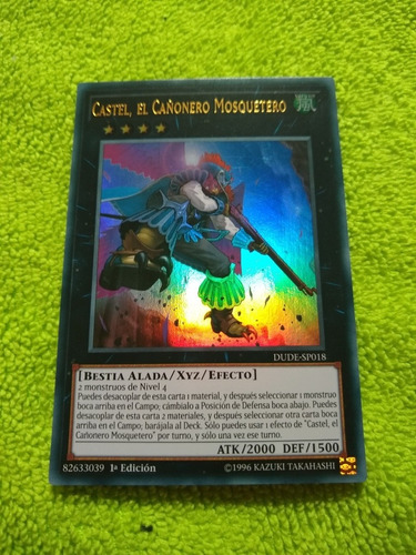 Castel, El Cañonero Mosquetero Yugioh Dude-sp018