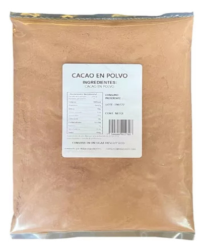 25 Kilos Cacao En Polvo Gourmet Excelente Sabor Puro