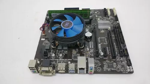 comprar Kit Placa Mãe Daten 1150 Dq87pro + Intel Core I3 4160 + 8gb