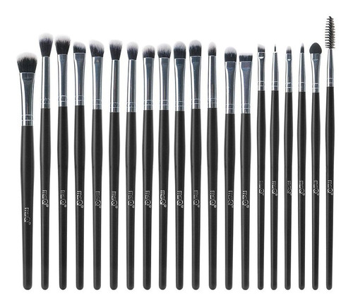 Cepillos Sombreador De Ojos 20pcs Pinceles De Maquillaj...