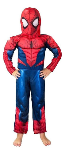 Spiderman Disfraz Hombre Araña Musculos Newtoys Original 