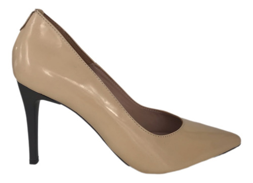 Stilettos Nude De Charol Marca Gravagna