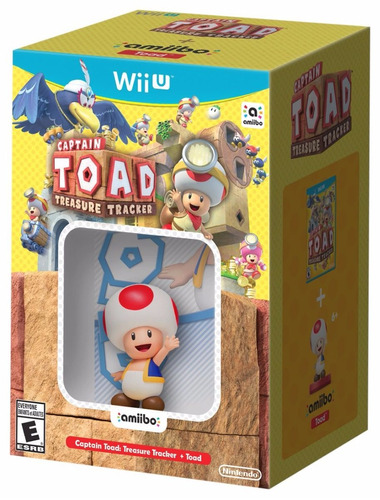 Captain Toad Treasure Tracker + Amiibo Toad (nuevo) Wiiu