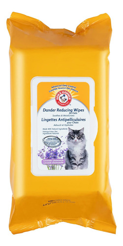 Brazo Y Martillo Dander Reductor Cat Wipes | 100 Count Lavan